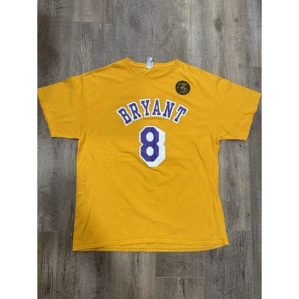 Authentic Kobe Bryant LA Lakers Tribute 1/31/20 Staples Center T-Shirt‎ Size XL